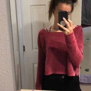 Purple/pink super soft sweater